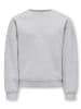 KIDS ONLY Sweatshirt in Light Grey Melange