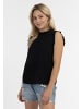 DreiMaster Damen Blusentop in Schwarz