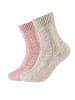 camano Socken 2er Pack warm & cozy in dusty rose
