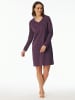 Schiesser Nachthemd Nightwear Serie in Pflaume