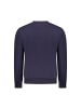 Rifle Blauer Baumwoll-Pullover