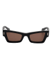 Salvatore Ferragamo Sonnenbrille in Black