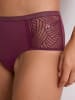 Marc O'Polo Panty Timeless Lace in cherry lacquer