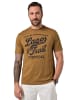 JP1880 Kurzarm T-Shirt in goldbraun