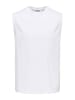 Only&Sons Tank-Top 'Caspian Airflex Boxy' in weiß