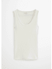 Marc O'Polo Tanktop Slim in Gray Silk
