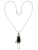 collezione alessandro Lange Kette " Madame Noir " in silber