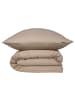 Schiesser Satin-Bettwäscheset Ella in Cappuccino