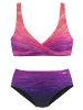 LASCANA Triangel-Bikini in marine-pink