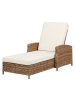ebuy24 Sonnenliege Gotland Natur 87 x 206 cm
