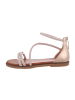 Ital-Design Sandale & Sandalette in Camel und Gold