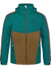 Normani Outdoor Sports Kinder Regenjacke mit Fleecefutter Wasilla in Petrol