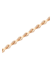 faina Women Link Bracelet With Rhinestones in Rose Gold