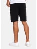 Threadbare Sweatshorts Ottoman in Schwarz