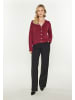Albee Women Cardigan in Burgundy Multicolor