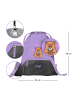 BAAGL Turnbeutel mit Tasche in Violett Capybara