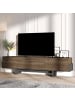 CALICOSY TV-Möbel HELYO in Walnuss - (W) 180  x (H) 44,6  x (L) 30  cm