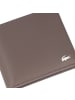 Lacoste Core Essentials FG Geldbörse Leder 11 cm in morel