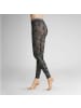 Hudson Feinstrumpfleggings Floral Blumenmuster in Black