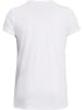 Under Armour Sportshirt "Ua Rival Logo Ss" in Weiß