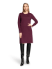 Betty Barclay Strickkleid mit Schleifenknoten in Dark Aubergine