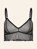 Erlich Textil  Erlich Textil Bustier ICONIC MESH BRALETTE TOP in schwarz