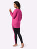 creation L Schlafanzug in fuchsia-schwarz