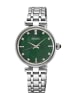 Seiko Damen-Armbanduhr Quarz Stahl/Grün