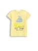 Coccodrillo T-Shirt mit kurzen Ärmeln in gelb