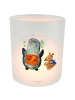 Mr. & Mrs. Panda Kerzenhalter Pinguin & Maus Wanderer ohne Spruch in Transparent