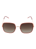 HUGO Frauen Sonnenbrille Quadratisch Rot