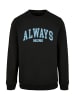 F4NT4STIC Sweatshirt Always Cold Collegiate Cozy Winter in schwarz