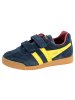 Gola Harrier-Sneaker für Kinder mit Klettverschluss Blau