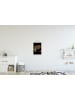 OnlyWow Poster mit Leiste Weltkarte gold schwarz
