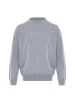 Sidona Damen Pullover in Grau Melange