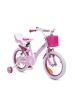 Byox Kinderfahrrad 16 Zoll Puppy in rosa