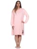 NORMANN Nachthemd langarm Bündchen am Ärmel - 81995 in rosa