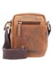 Greenburry Vintage Travel 2 Umhängetasche Leder 15 cm in brown