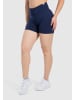 SMILODOX Short Leggings Elvia in Marineblau
