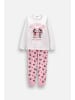 Coccodrillo Mädchen-Baumwollpyjama in bunt