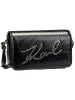 Karl Lagerfeld Bodybag K/Skuare Flap CB Studs in Black/Nickel