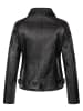 Rock Creek Lederjacke in Schwarz