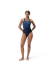 Speedo Hyperboom Placement Muscleback Trainingsbadeanzug  in Blau