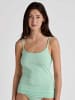 Calida Spaghetti Top Natural Comfort in Soft green