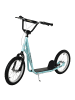 HOMCOM Kinderscooter in Hellblau 139L x 58B x 96H cm