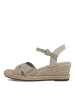 Tamaris Keilsandaletten in Gold