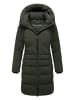 Navahoo Steppmantel Mondnebel XIV in Dark Olive