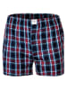 MG-1 Web-Boxershorts 5er Pack in Blau/Rot