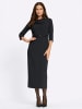 Heine Jersey-Kleid in schwarz