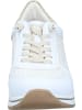 remonte Schnürschuhe in weiss/weiss-golf/muschel/lightgold